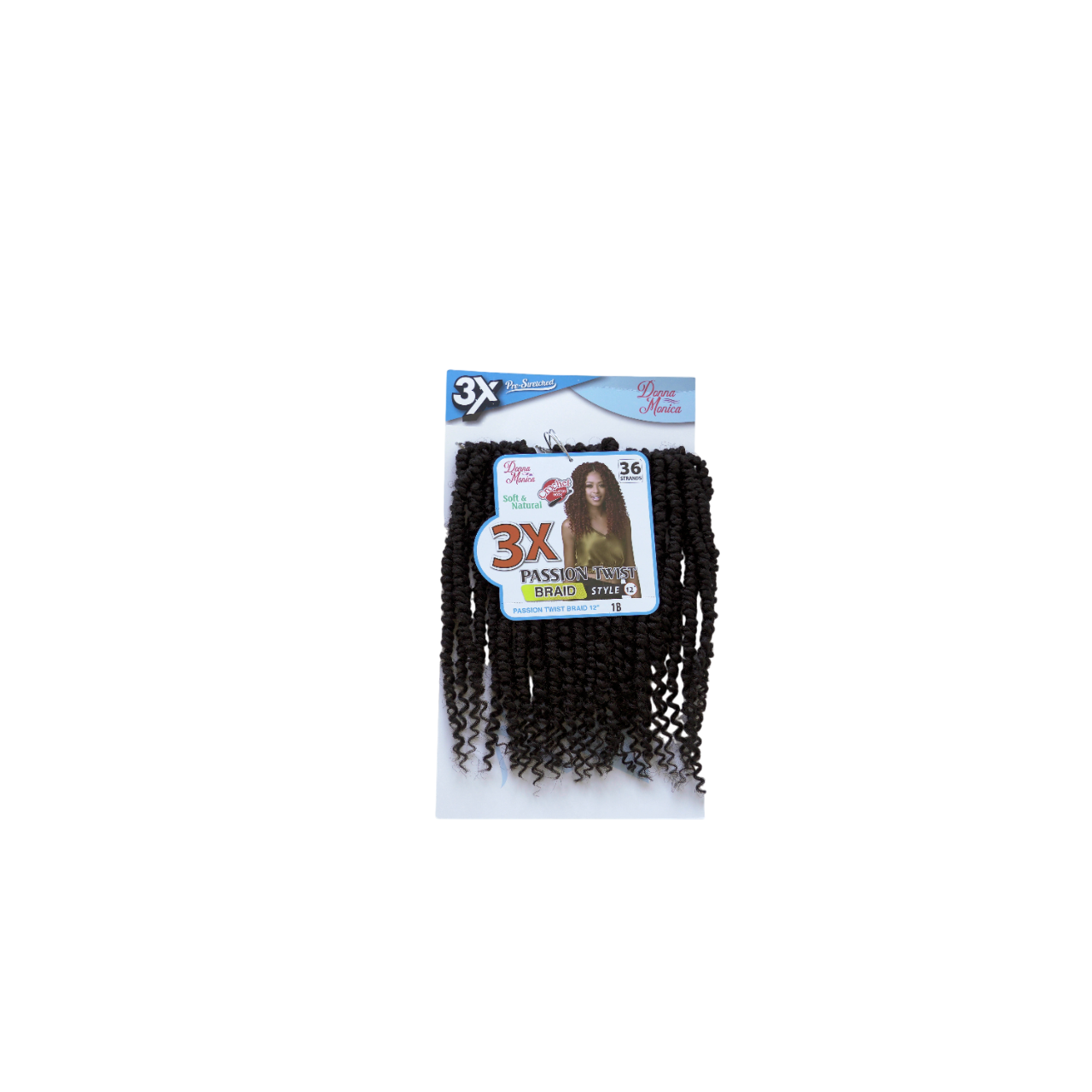 D.M PASSION TWIST BRAID 12'' 3X N2